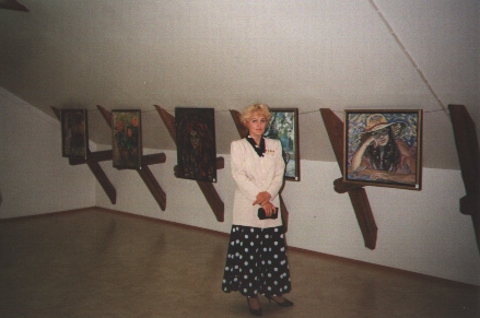 Персональная выставка, г. Лоймаа, Финляндия 1997 г.